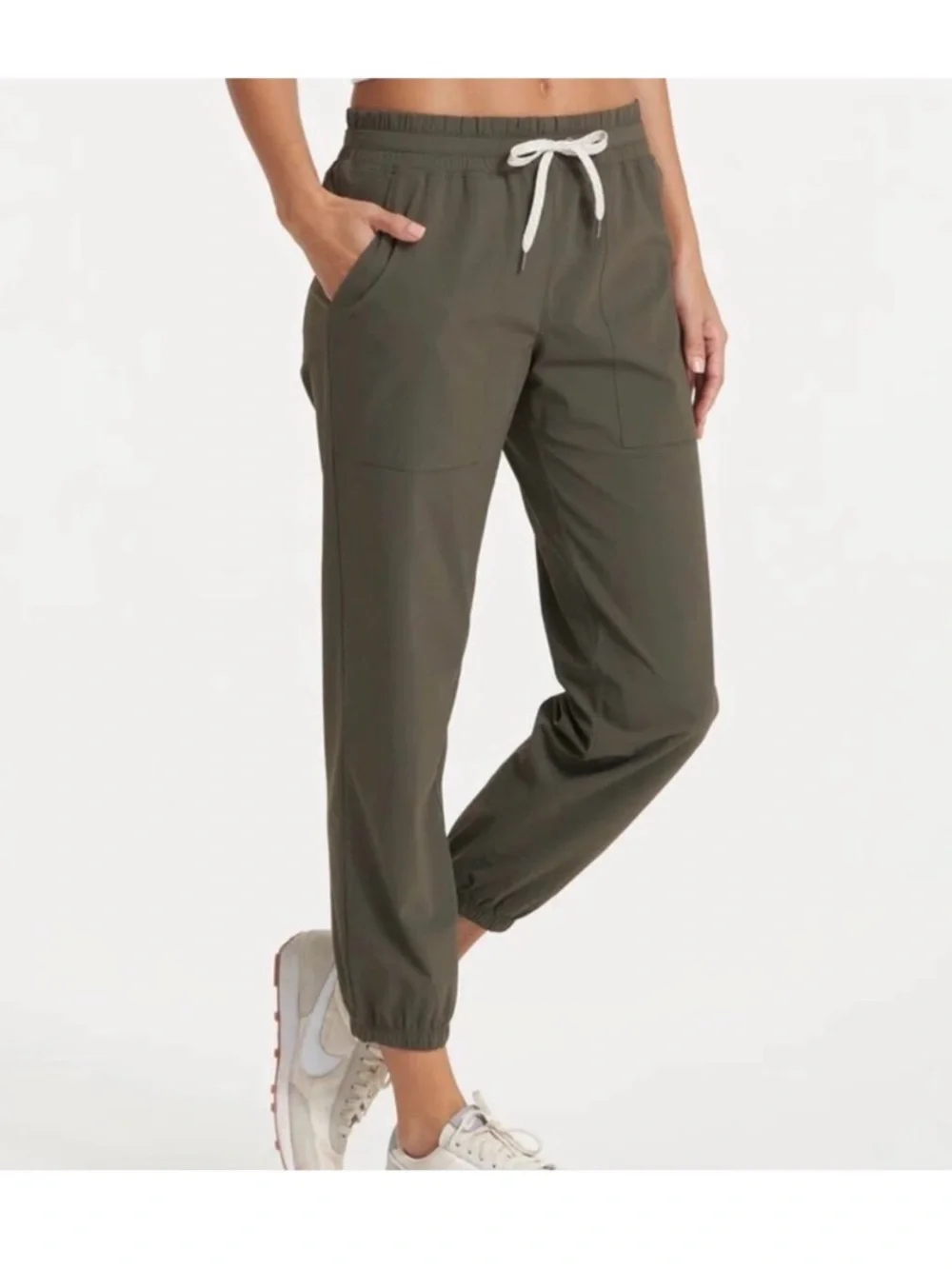Vuori Women's Miles Jogger Size Small Oregano Green Like New - Picture 1 of 12